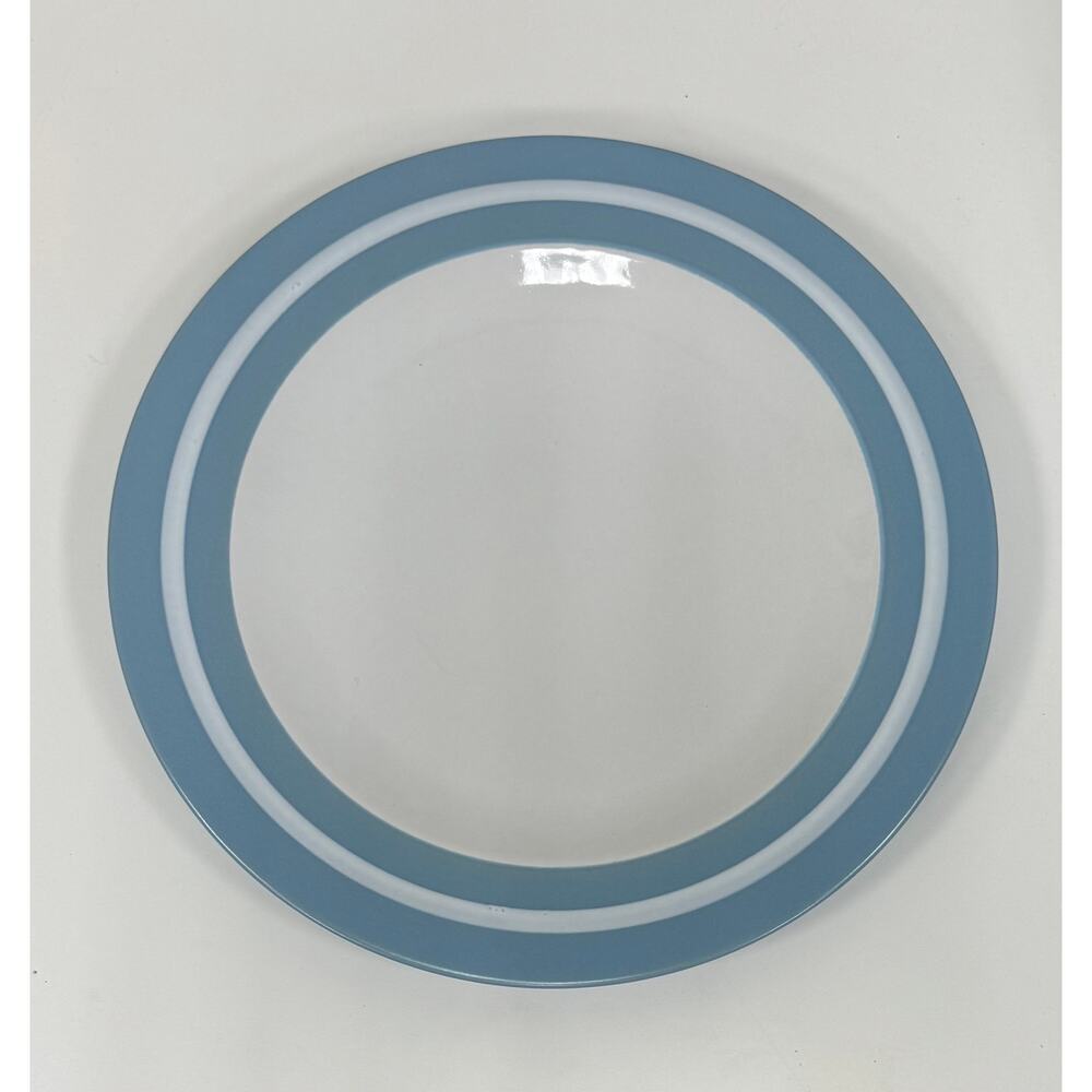 Emeril Wedwood Glacier Blue Dinner Plate. KT145